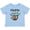 AE-Light Blue, variant on Pawpaw Loves Me Cute Sloth and Baby Boys or Girls Baby T-Shirt