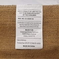 thumbnail image 3 of Greenland Home Jupe de Lit en Toile de Jute, Simple, Naturel, 3 of 4