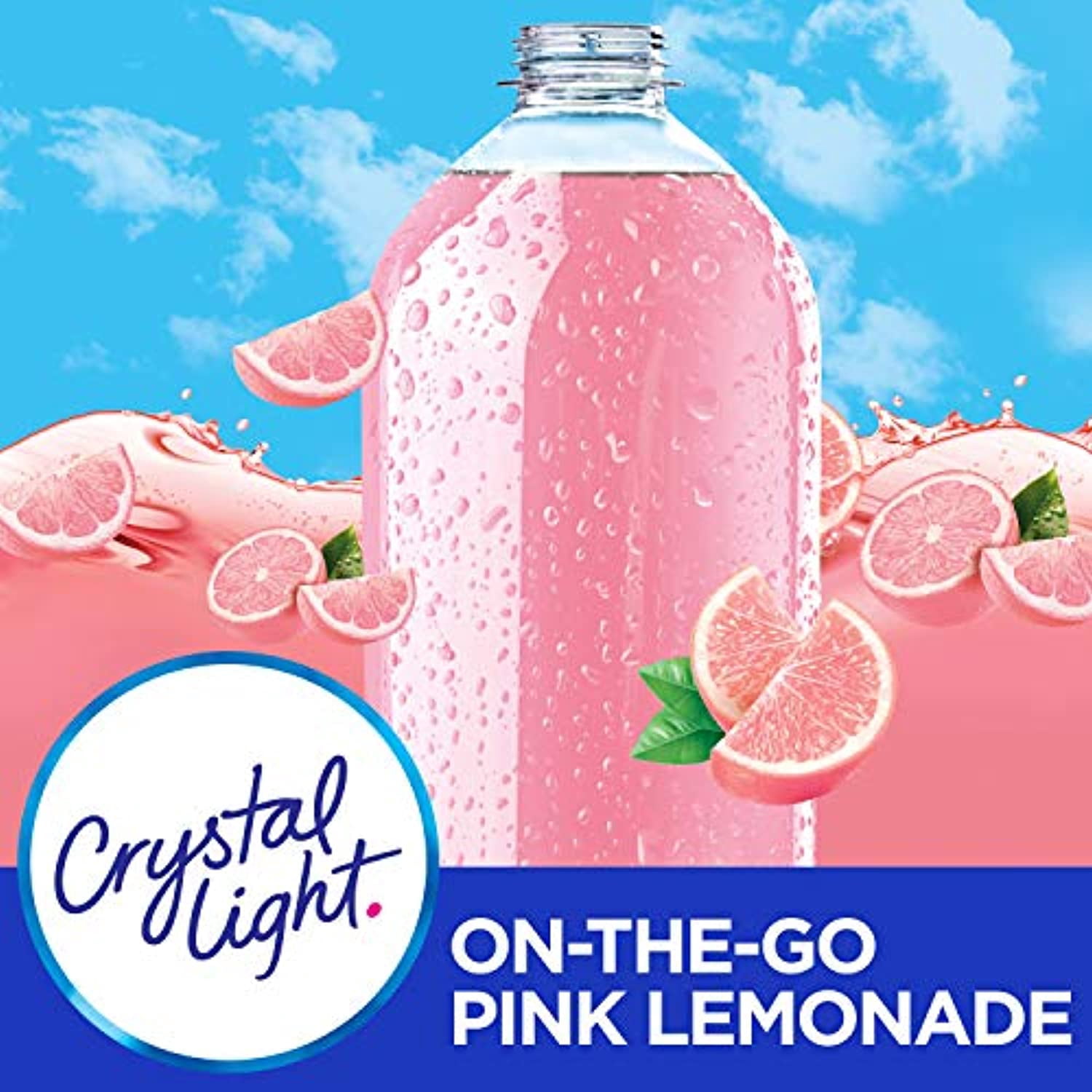 Crystal Light Pink Lemonade Drink Mix (30 Packets, 3 Boxes Of 10)