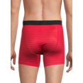 thumbnail image 5 of Reebok Men’s Featherweight Performance Boxer Briefs Underwear, 6 Inch, 3-Pack, 5 of 10