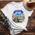 thumbnail image 7 of Artistic Wyoming State Themes and Landmarks T-Shirt, Tee for History and Travel Lovers, 7 of 7