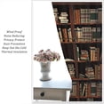 thumbnail image 4 of Vintage Bookshelf Blackout Curtain,Library Vintage Old Bookshelf,Window Drapes for Kids Boys Girls Living Room Bedroom 26"W x 63"L (Pack of 2), 4 of 6