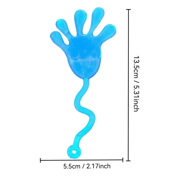 Moonsky Sticky Hand Toy TPR 1Pc Elastic Telescopic Climbing Wall Prank Gadget for Students Party Favors Festive Events Photo Props Toy