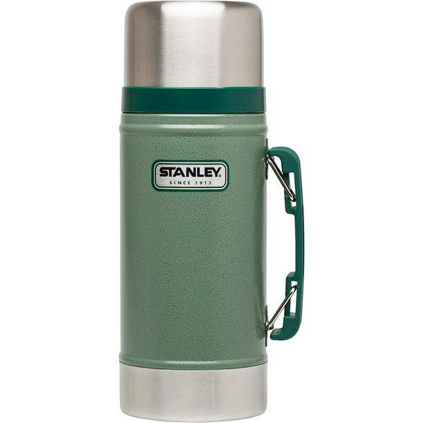 Tarro de comida Stanley Classic Vacuum 710 ml color verde martillado