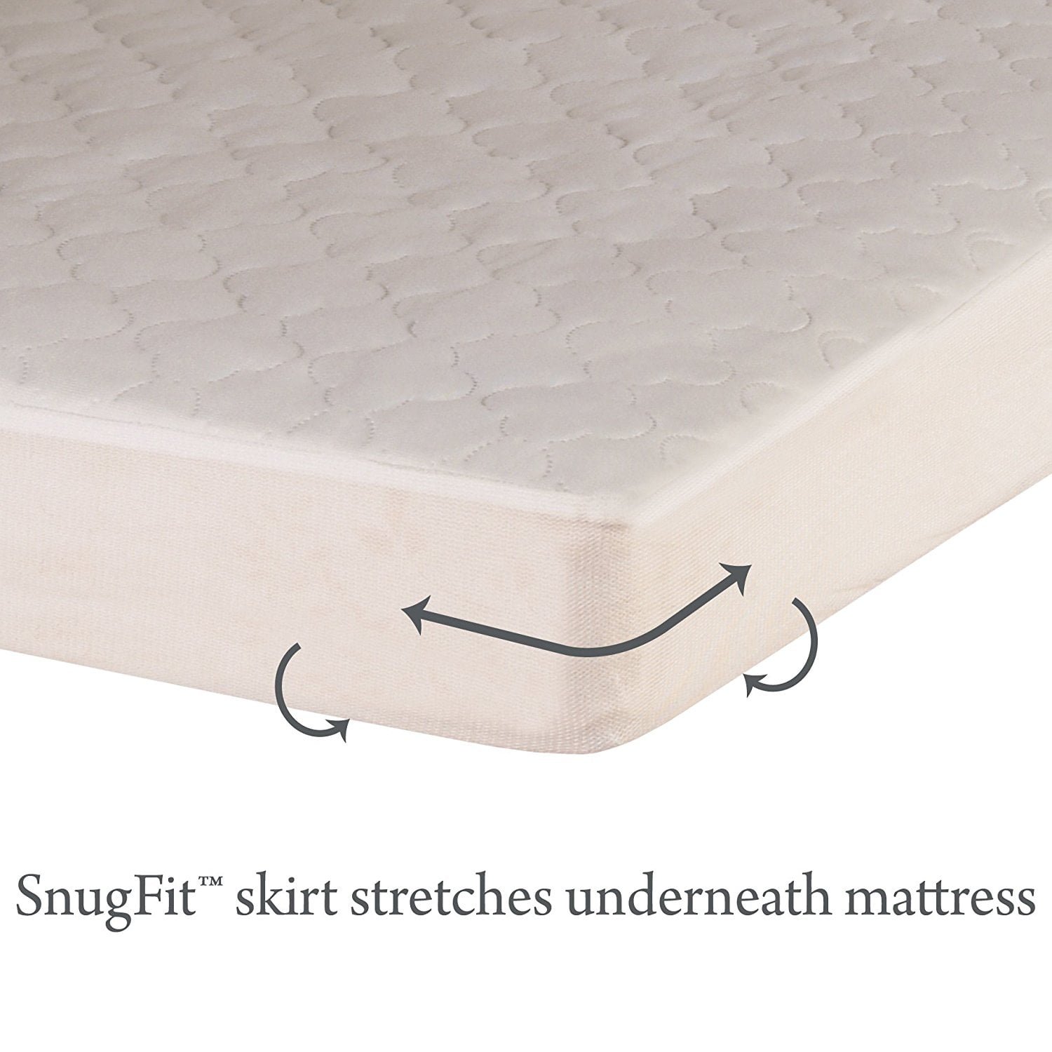 stain protection crib mattress pad
