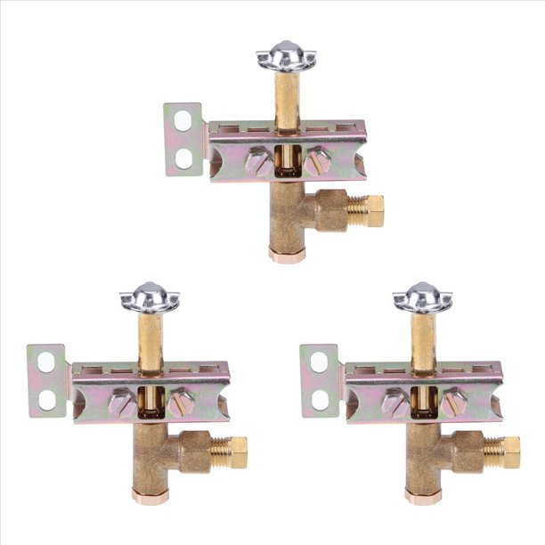 3X el Soporte de Llama Unidireccional del Quemador Piloto Puede Tener un Conjunto de Piloto Pesado de Propano/Butano de 3 Orificios para Gas Natural o LP