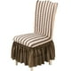 thumbnail image 1 of Fiudx Funda para Silla de Comedor a Cuadros, Tejido Elástico, Diseño Moderno y Elegante, Fácil de Instalar para Bodas, Uso Doméstico Versátil, Lavable a Máquina, Se Adapta a Respaldos de 45 a 60 Cm., 1 of 1