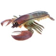 thumbnail image 1 of de Juguete de Plástico con Forma de Animal Marino para Pequeños, Regalo de Cumpleaños, Decoración Del Hogar, Langosta Marrón de 9.0 Baoblaze Juguete de figuritas de animales, 1 of 8