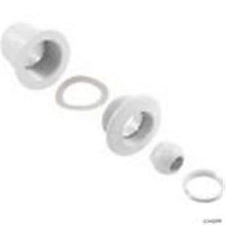 Custom Molded Products Fiberglass Wall Fitting With Eyeball White Part # 25523-700-000