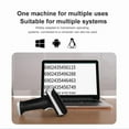 thumbnail image 3 of 1 x Bluetooth Barcode Scanner 1 x Base 1 x USB Cable 1 x English instruction manual-Black, 3 of 8