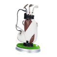 thumbnail image 5 of GARENDE Golf Bag Pen Holder Desk Gadgets Birthday Gifts Pencil Holder Golf Club Pens brown, 5 of 9