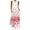 Watermelon Red, variant on Summer Savings Clearance! Sleeveless Dress For Women Casual Summer Floral Print Beach Party Maxi Dress Loose Fit Tank Sun Dresses With Pocket