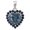 Silver, variant on 7MM Trillion Shape Blue Topaz Gemstone 925 Sterling Silver Solitaire Valentines Day Gifts Pendant