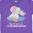 thumbnail image 4 of Inktastic My Titi Loves Me to the Moon and Back Elephant Family Boys or Girls Toddler T-Shirt, 4 of 5