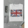thumbnail image 3 of Grungy Uk Flag T-Shirt Men -Image by Shutterstock, Male 3X-Large, 3 of 4