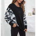 thumbnail image 2 of Femmes Pull-Over, Femmes Manches Longues Top Femmes Sweat-Shirt Femmes Manches Longues Top Haute Performance Haut de Gamme, 2 of 5