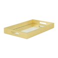 thumbnail image 1 of Cheungs FP-3986GD Labai Shagreen Mirrored Tray, Gold, 1 of 1