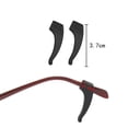 thumbnail image 2 of Soporte antideslizante de silicona, 10 pares de retenedores de anteojos con gancho para la oreja para anteojos deportivos WD.WDQZL Hogar, 2 of 5