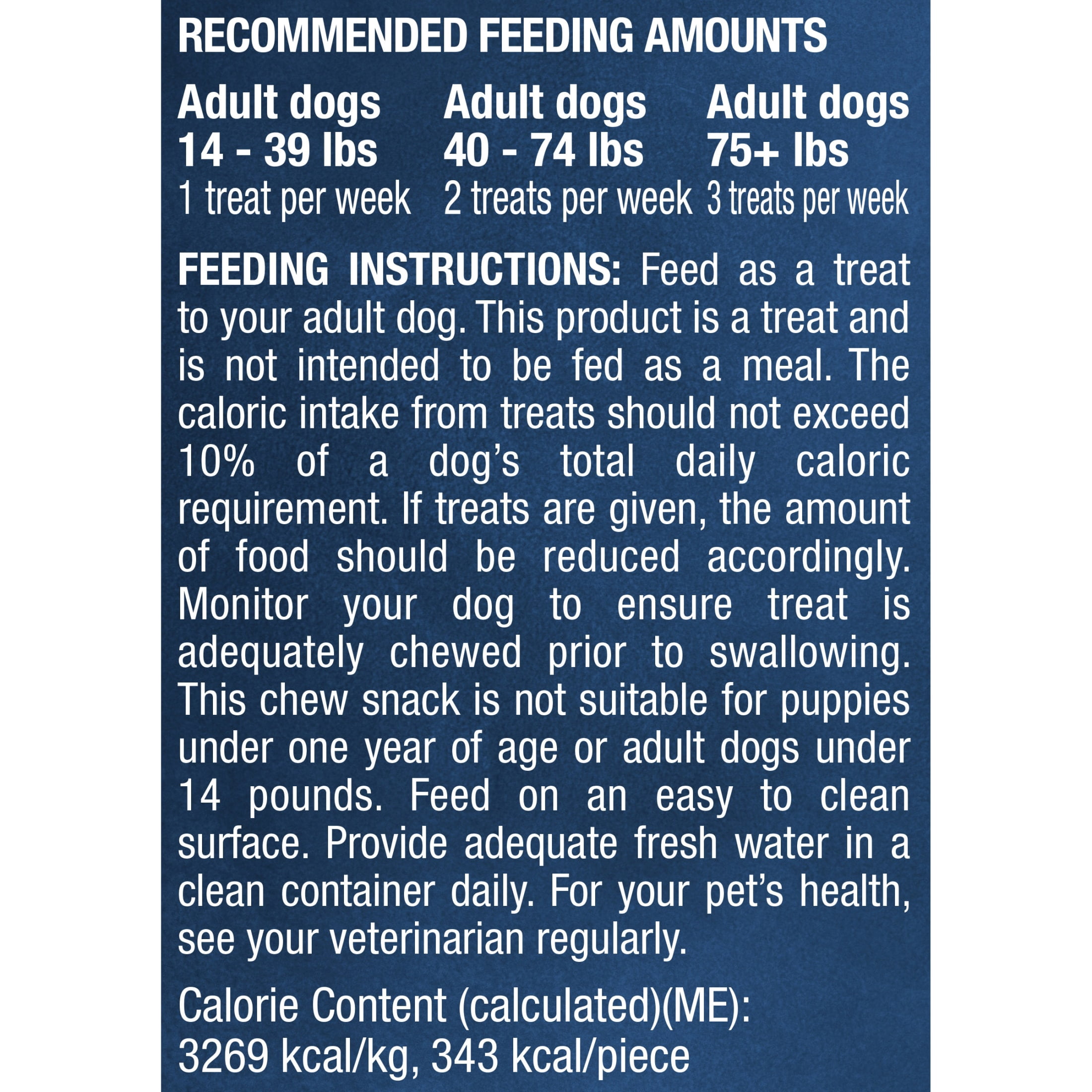 Purina Busy Bone Small & Medium Dog Treats with Natural Peanut Butter Chews, 21 oz Pouch (6 Count)