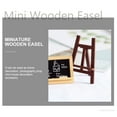 TUIBELYN Mini Blackboard Dollhouse Wooden Furniture Decoration