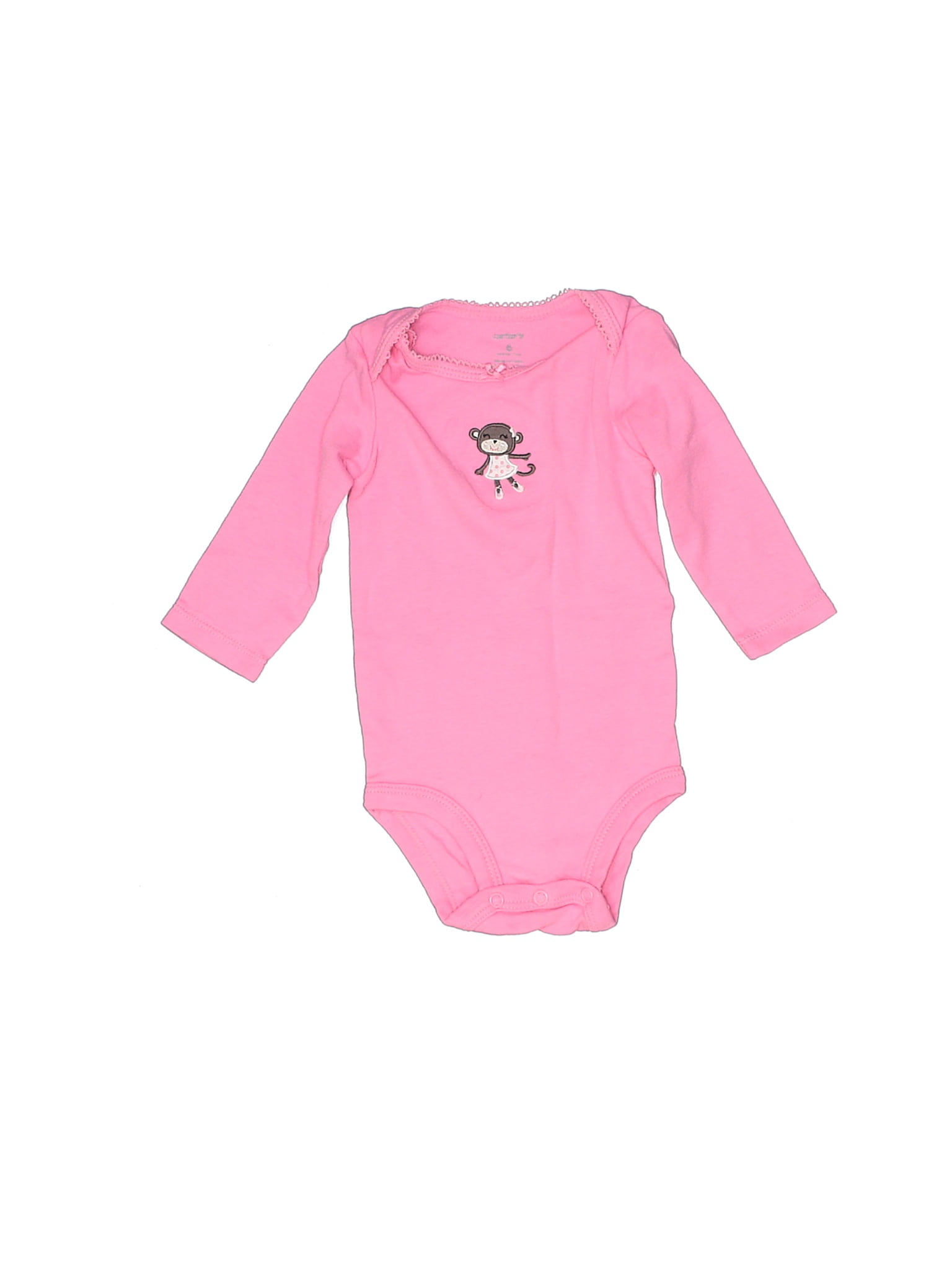 John Deere Baby Girl Logo Coverall One Piece Pink