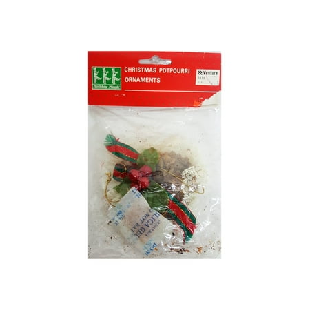 Holiday Magic Ornaments - Vintage Holiday Magic Christmas Potpourri Ornament