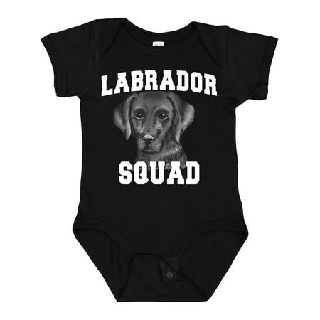 

Inktastic Dog Labrador Squad Boys or Girls Baby Bodysuit
