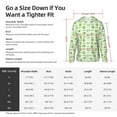 thumbnail image 6 of Picia Green Avocado Women's Men's UPF 50+ Sun Protection Hoodie Shirt Long Sleeve SPF Fishing Outdoor UV Hiking Lightweight Shirts-3X-Large, 6 of 9