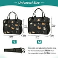 thumbnail image 4 of FORMRS Insulated Lunch Bag Unisex Large Capacity with Shoulder Strap, Pixel Cat, 4 of 6