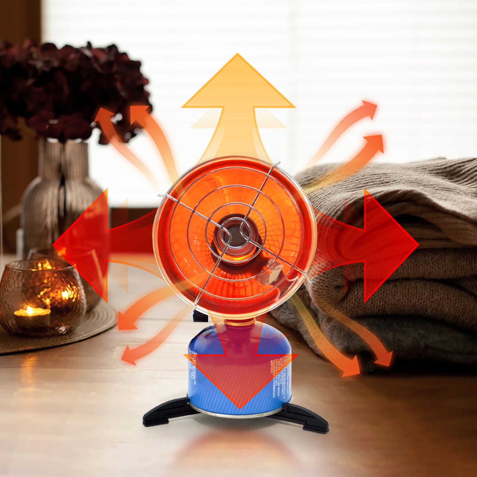 Upgraded Portable Cover For Outdoor Camping Mini Sun For Gas Heating Stove For Winter Fishing Tent. F