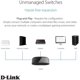 thumbnail image 3 of Conmutador Ethernet D-Link DGS-1005G de escritorio Gigabit de 5 puertos, 3 of 8