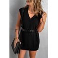 thumbnail image 1 of Women's Black Knit Vest Pullover Sweater, 1 of 19