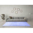 thumbnail image 3 of Ahgly Company Machine Washable Indoor Rectangle Oriental Blue Traditional Area Rugs, 4' x 6', 3 of 4