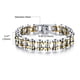 thumbnail image 2 of WORGEOUS Titanio Acero Biker Pulsera para hombre Cadena de eslabones Motocicleta Bicicleta Pulseras de cadena Joyería, 2 of 3
