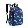 thumbnail image 2 of Mochila preescolar con patrón de dinosaurio, 12.5 pulgadas, mochilas para niños pequeños para niños y niñas, 2 of 3