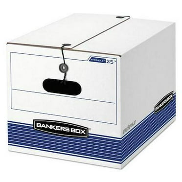 Bankers Box Bankers Box, Letter/Legal, White, PK4