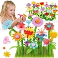 thumbnail image 1 of Juguete de construcción de jardines con flores, IQkidz, de 3 a 6 años, 153 unidades, 1 of 9