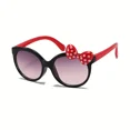 thumbnail image 2 of Lindas gafas de sol con lazo de dibujos animados, gafas de sombrilla para niñas y niños para escalar deportes al aire libre, 2 of 5