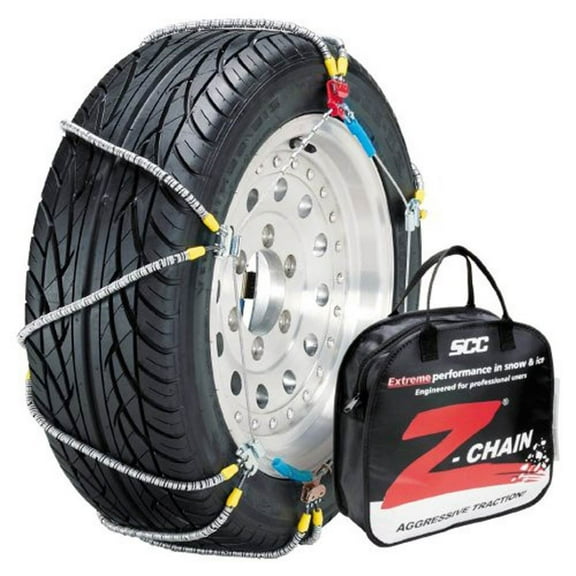 Security Chain Z539 Z Chain Passenger Car Truck Snow Traction Tire Chain, Pair