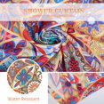 thumbnail image 4 of Shower Curtain Colorful Mandala Irregular Pattern Modern Bohemian Chic Shower Curtain Set with 12 Hooks for Bathroom Decor Accessories Bathtub Curtain, 72"x72", 4 of 6