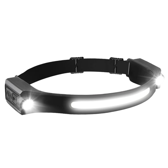 Lámpara frontal Linterna frontal ligera recargable por USB para exteriores, resistente al agua, para Tomshoo  Lámpara frontal