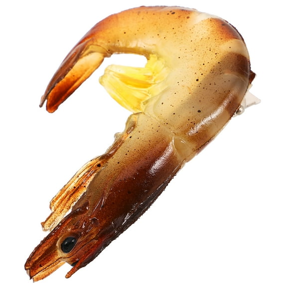 FRCOLOR Shrimp Hair Clip for Women Funny Hairpin for Girls Simulated Food Hairpin Cute Hairpin Hair Clip for Women Novelty Hair Accessory Creative Hairpin Women Kids Hair Clip