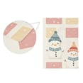 thumbnail image 2 of Snowman and Block Garden Flag 28X40 Double Sided Yard Flags for Outside Outdoor All Seasonal Decoration, 2 of 6