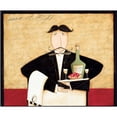 thumbnail image 3 of DiPaolo, Dan 14x12 Black Modern Framed Museum Art Print Titled - Dinner Time, 3 of 5