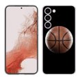 thumbnail image 1 of TalkingCase Slim Phone Case Compatible for Samsung Galaxy S23+ Plus 2023, Old Basketball Black Print, Lightweight, Flexible, USA, 1 of 7