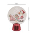 thumbnail image 3 of EGNMCR Mini 3D Christmas Lamps,Mini Dynamically Lamps, Acrylic Santa Claus Xmas Tree Figure LED Night Light For Window Table Shelf Desk Decoration Christmas, Gift, 3 of 7