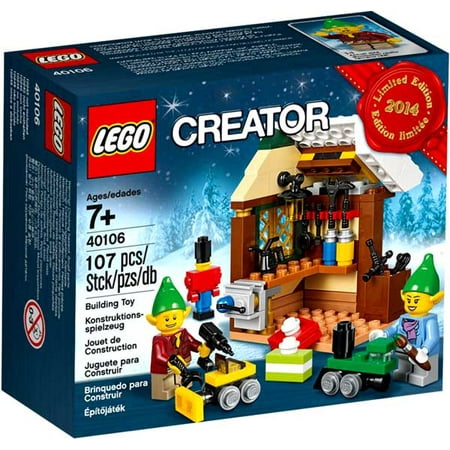 UPC 673419212588 Christmas Elves Workshop Set LEGO 40106 upcitemdb