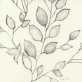 thumbnail image 2 of Tava Studios 15x15 White Modern Wood Framed Museum Art Print Titled - Whispering Leaves II, 2 of 4