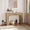 Oak 47" L, variant on QinaQin Farmhouse-Style Entryway Table, Narrow Wooden Sofa Behind Entryway Table, Slender and Rustic Hallway Furniture for Living Rooms, Foyer and Apartments