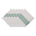 thumbnail image 1 of Juego de servilletas DII Everyday Collection con flecos, 20 x 20 cm, color verde azulado, 1 of 8